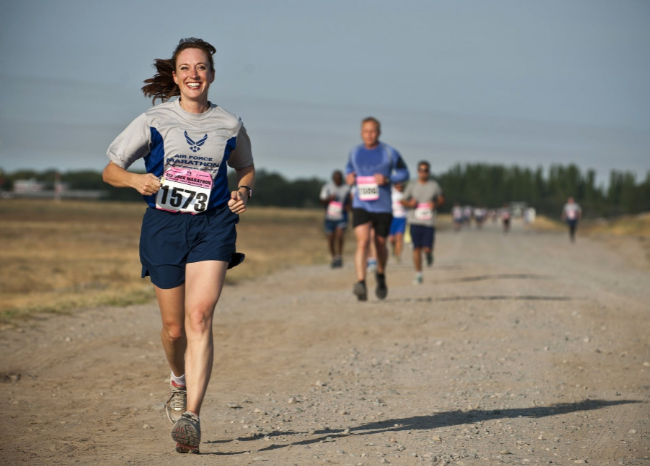 air force marathon runners